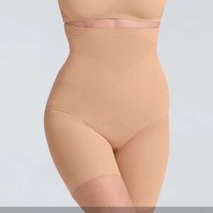 HoneyLove Super Power Short Shapewear Sand  Size XL